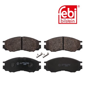Bromsbeläggsats, Framaxel, MITSUBISHI DELICA / SPACE GEAR, L 300 Flak/chassi III, L 300 Skåp III, L200, L400 Buss, L400 Skåp, MN102609,