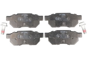 Bromsbeläggsats, Bakaxel, HONDA ACCORD III, ACCORD Aerodeck III, CIVIC Hatchback IV, CIVIC Sedan IV, CRX II, PRELUDE III, 43022SD2930, 4