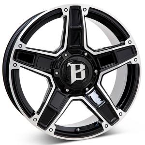 Ballistic Dakota Black Polished 9x20 5/120 ET45 B65.1