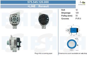 Generator, DACIA,RENAULT, 7700430182, 7700431941, 7700431942, 7701499962, 8253611