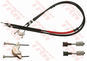 Vajer, parkeringsbroms, Bak, Mitt, OPEL ZAFIRA A Minibus, minivan, 24436467, 5 22 153, 5 22 558, 90581267