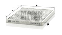 Kupefilter, ABARTH,ALFA ROMEO,CITROËN,FIAT,OPEL,PEUGEOT,VAUXHALL, 13345949, 1808012, 55702468, 6808623, 77365764