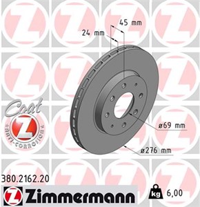 Bromsskiva, Framaxel, MITSUBISHI GALANT VII, GALANT VIII, GALANT Kombi VIII, GALANT Sedan VII, MB 895 098, MB 950 886, MR 389 725, MR 47