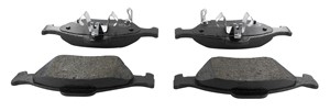 Bromsbeläggsats, Framaxel, DAIHATSU CHARADE VIII, TOYOTA YARIS, YARIS / VIOS Sedan, YARIS Skåp/halvkombi, 04465-0D050, 044650D050000
