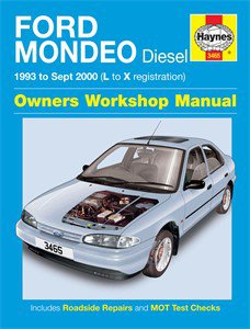Haynes Reparationshandbok, Ford Mondeo Diesel, Universal