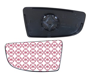 Spegelglas, yttre spegel, Höger, FORD TRANSIT V363 Buss, TRANSIT V363 Flak/chassi, TRANSIT V363 Skåp, 1 855 102, BK31-17A700-AB