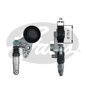 Spännrulle, flerspårsrem, AUDI,PORSCHE,VW, 059145201D, 059145201F, 059145201H, 95510236110