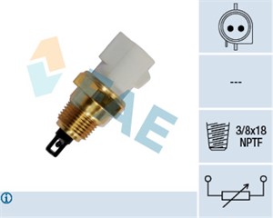 Sensor, insugslufttemperatur, FORD,MAZDA, 026 906 161 6, 1629085, 6740335, AX-3, E0 AE 12A697 AA, E0 AZ 12A697 A, E1 AZ 12A697 A, E4 AF