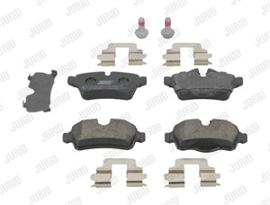 Bromsbeläggsats, Bakaxel, MINI MINI, MINI Cabriolet, MINI CLUBMAN, MINI CLUBVAN, MINI Coupé, MINI Roadster, 34212289155, 34216772894, 34