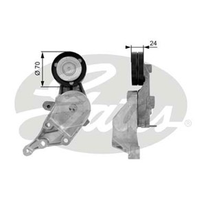 Spännrulle, flerspårsrem, AUDI,SEAT,SKODA,VW, 038903315, 038903315A, 038903315E, 038903315K