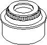 Ventilpackning, Avgas-/utsläppssidan, Insugssidan, CITROËN,FORD,OPEL,PEUGEOT,RENAULT, 09111139, 0956 44, 1 644 647, 44 03 139, 6 147 047