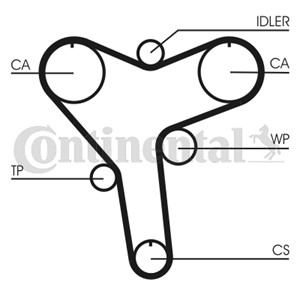 Kamrem, LEXUS ES, RX, TOYOTA ALPHARD I, AVALON Sedan, CAMRY, CAMRY Sedan, HARRIER, HIGHLANDER / KLUGER, PREVIA II, SIENNA, 1356809050, 1