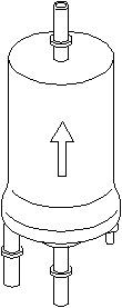 Bränslefilter, AUDI A2, SEAT CORDOBA, IBIZA III, SKODA FABIA I, FABIA Combi I, FABIA Praktik I, FABIA Sedan I, VW POLO, POLO Sedan IV, 0