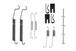 Tillbehörssats, bromsbackar, Bakaxel, MITSUBISHI COLT VI, COLT Skåp/halvkombi, SMART FORFOUR, 454 423 02 92, 4544230292, 4600A016, A 454