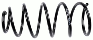 Spiralfjäder, Framaxel, AUDI A3, SKODA OCTAVIA I, OCTAVIA Combi I, 1J0 411 105 AB