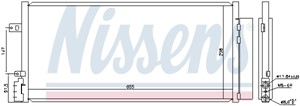 Kondensor, klimatanläggning, CHEVROLET AVEO Halvkombi, 96945774
