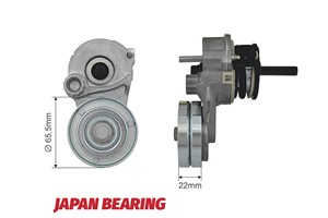 Spännrulle, flerspårsrem, ALFA ROMEO,CHEVROLET,FIAT,OPEL,SAAB,VAUXHALL, 13 40 268, 25189926, 25191534, 55350422, 55556090, 55563512, 6 3