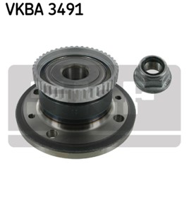 Hjullagersats, RENAULT MEGANE Grandtour I, Megane Kombi van I, MEGANE Scenic, SCÉNIC Minibus, minivan I, 77 01 205 170