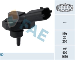 Sensor, laddtryck, CHRYSLER,DODGE,FIAT,IVECO,LAND ROVER, 0000099455421, 45962048F, 99455421, MHK 100640, MHK100640