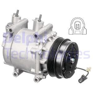 Kompressor, klimatanläggning, HONDA JAZZ III, 38810-RB0-006