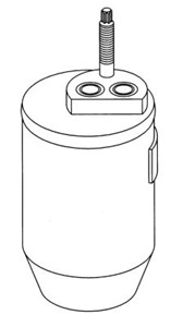 Torkfilter, JAGUAR S-TYPE II, 54 48 095, XR854220, XR88040, XW4H19959BB