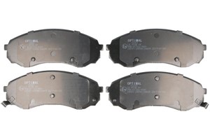 Bromsbeläggsats, Framaxel, HYUNDAI H-1 Cargo, H-1 Travel, KIA CARNIVAL / GRAND CARNIVAL III, 581014DE00, 58101-4HA50