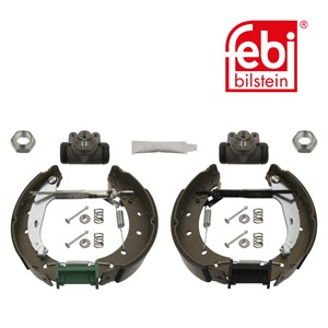 Bromsbackar, sats, Bakaxel, CITROËN,PEUGEOT,RENAULT, 4241.4E, 4241.4Z, 4241.9A, 4242.34, 77 01 205 817