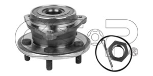 Hjullagersats, Framaxel, JEEP CHEROKEE, GRAND CHEROKEE I, WRANGLER I, WRANGLER II, 53007449, 53007449AB