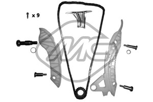 Transmissionskedjesats, BMW,CITROËN,MINI,PEUGEOT, 0513.C8, 0816.J2, 0818.33, 0818.34, 0818.35, 0818.40, 0818.41, 0829.G3, 11217588996, 1
