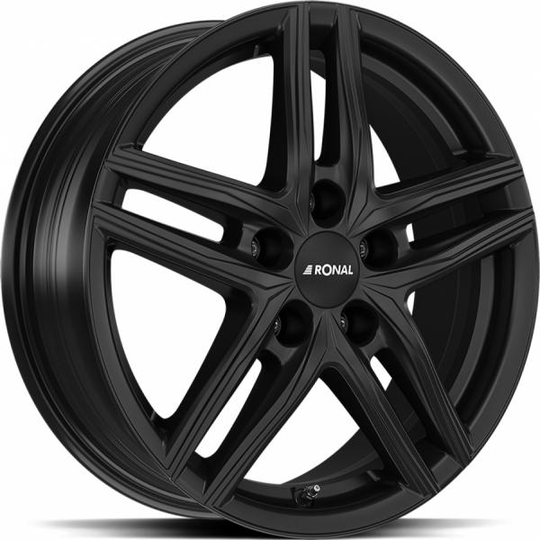 Ronal R65 Jet Black Matt 7/18 5/112 ET51 B66.6