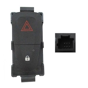 Brytare, varningsblinkers, DACIA SANDERO II, RENAULT FLUENCE, GRAND SCÉNIC III, SCÉNIC III, 252100001, 252100001R, 252100004, 252100004R