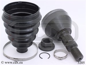 Drivknut, Framaxel, På hjulsidan, FIAT,OPEL,VAUXHALL, 13296187, 1603275, 46308230