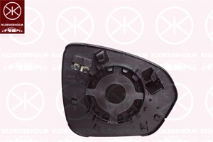 Spegelglas, yttre spegel, Höger, DACIA DUSTER, 96 36 501 14R, 963650114R
