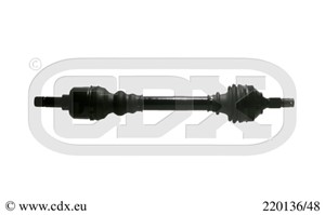 Drivaxel, Framaxel, framaxel vänster, Vänster, PEUGEOT 306, 306 Break, 306 Cabriolet, 306 Halvkombi