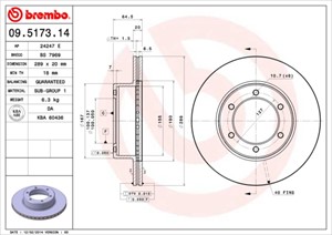 Bromsskiva, Framaxel, TOYOTA 4 RUNNER I, 4 RUNNER II, HILUX Pick-up V, HILUX Pick-up VI, VW TARO, 4351235110, 4351235190, 43512YE020, J4