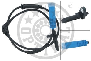 ABS-givare, Sensor, hjulvarvtal, Fram, höger eller vänster, MINI MINI COUNTRYMAN, MINI PACEMAN, 34 52 9 804 589, 34 52 9 808 193, 9 804