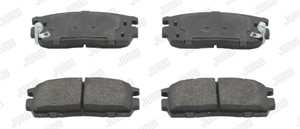 Bromsbeläggsats, Bakaxel, CHEVROLET CAPTIVA, CAPTIVA Van, EQUINOX, OPEL ANTARA A, VAUXHALL ANTARA A, 1605 123, 1605123, 4817791, 4819239