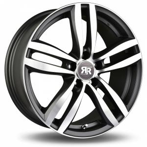 Racer Target Gun Metal Machined Face 6.5x16 4/108 ET40 B63.4
