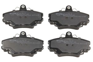 Bromsbeläggsats, Framaxel, DACIA,PEUGEOT,RENAULT, 7701207066, 7701208265, 7711130036