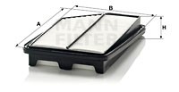 Luftfilter, HONDA CIVIC Hatchback VIII, 17220-RSR-E00