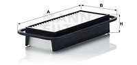 Luftfilter, CITROËN C1, DAIHATSU SIRION, PEUGEOT 107, SUBARU JUSTY IV, TOYOTA AYGO, AYGO Skåp/halvkombi, YARIS, 1444 PV, 1444 PW, 1444 R