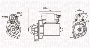 Startmotor, DAEWOO,MERCEDES-BENZ,SSANGYONG, 11516901, 31512801, 41514601, 41516401, 41516901, 41518101, 51510601, 51513401, 51513601, 51
