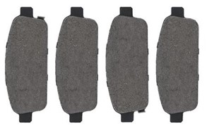 Bromsbeläggsats, Bakaxel, CHEVROLET,OPEL,VAUXHALL, 05 42 040, 13319294, 13411380, 13411383, 13473427, 13473428, 16 05 176, 16 05 180, 16