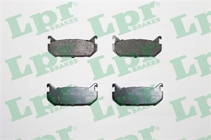 Bromsbeläggsats, Bakaxel, FORD USA PROBE II, MAZDA 626 IV, 626 Hatchback IV, MX-6, XEDOS 6, XEDOS 9, 3898005, F42Z2200A, G5Y52643Z, G5Y5