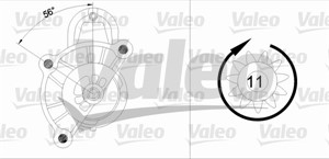 Startmotor, CITROËN,FIAT,LANCIA,PEUGEOT,SUZUKI,TALBOT, 151412580, 555836, 580235, 5802-35, 580250, 5802-50, 580292, 5802-92, 5802A6, 580