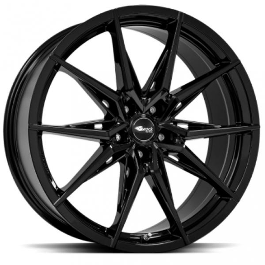 Brock B42 Shiny Black 8,5/20 5/108 ET45 B63.4