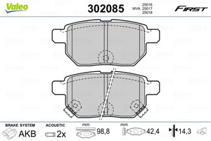 Bromsbeläggsats, Bakaxel, Framaxel, ASTON MARTIN,LEXUS,SUBARU,TOYOTA, 04466-12120, 04466-12130, 04466-12140, 04466-12150, 04466-47020, 0