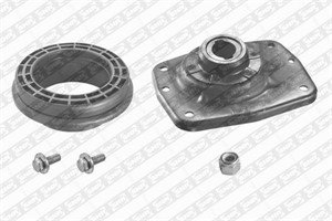 Rep.sats fjäderbensstödlager, Fram, Vänster