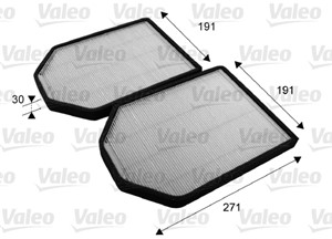 Kupefilter, AUDI A8 D2, 4D0819439, 4D0898438, 4D0898438A