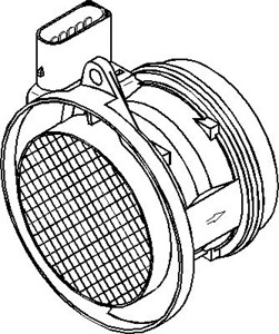 Luftmassemätare, MERCEDES-BENZ, 271 094 02 48, A271 094 02 48